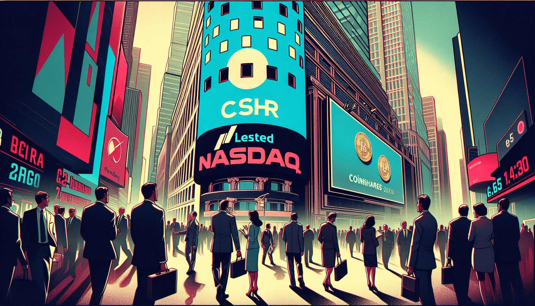 CoinShares closes Vine Hill SPAC and starts Nasdaq trading as CSHR